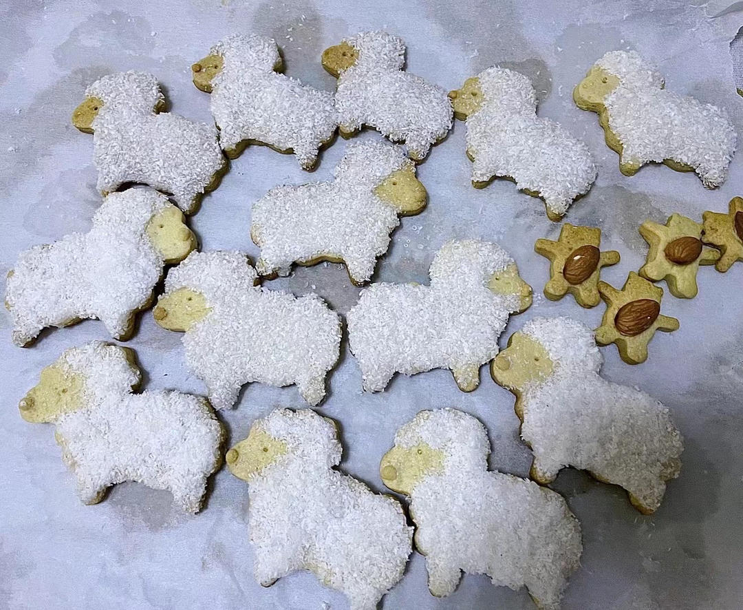 小羊饼干