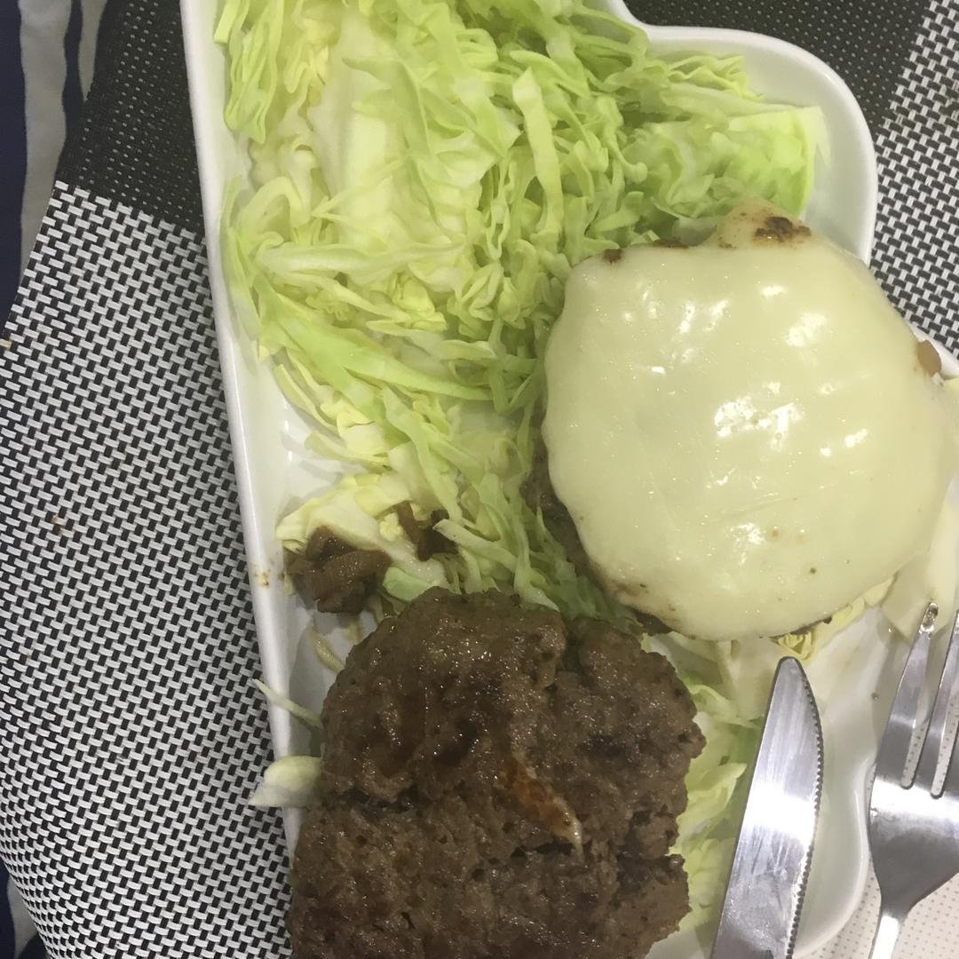 汉堡排，只要大口吃肉！