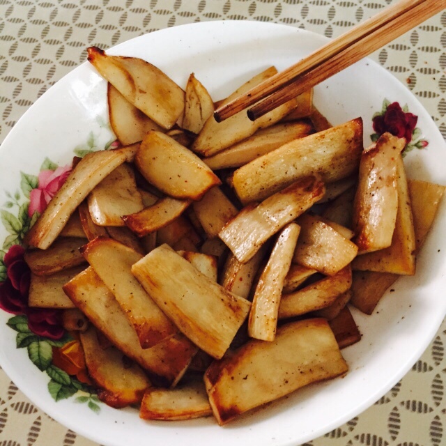 干煎杏鲍菇