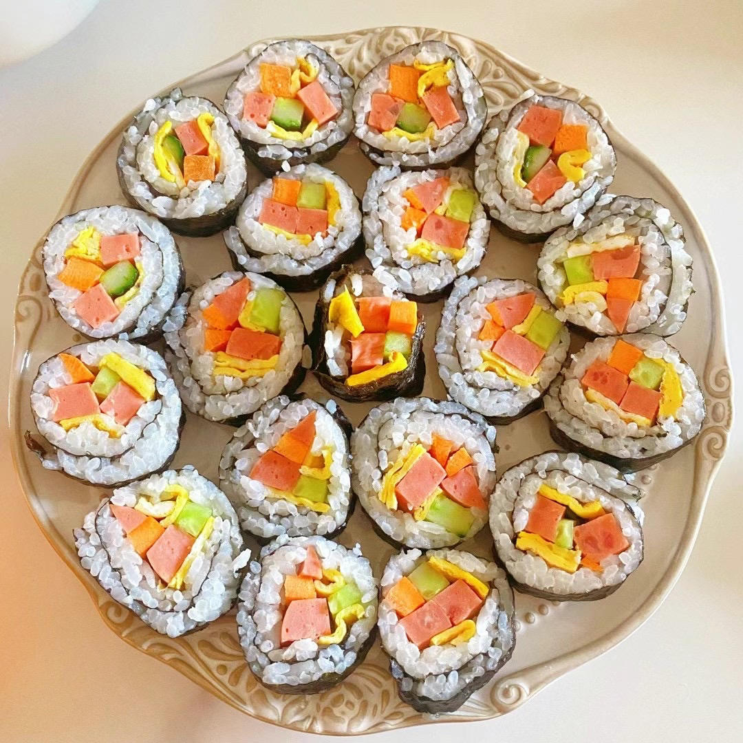 🍣家庭版寿司 | 无寿司醋、无寿司米版本👩🏻‍🍳