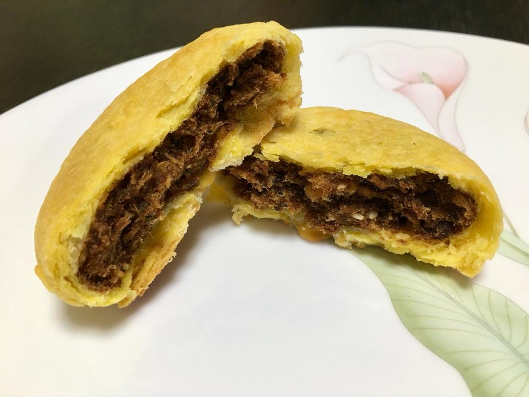 金丝肉松饼
