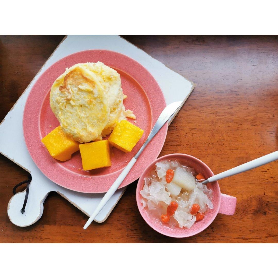 原味无油日式舒芙蕾厚松饼