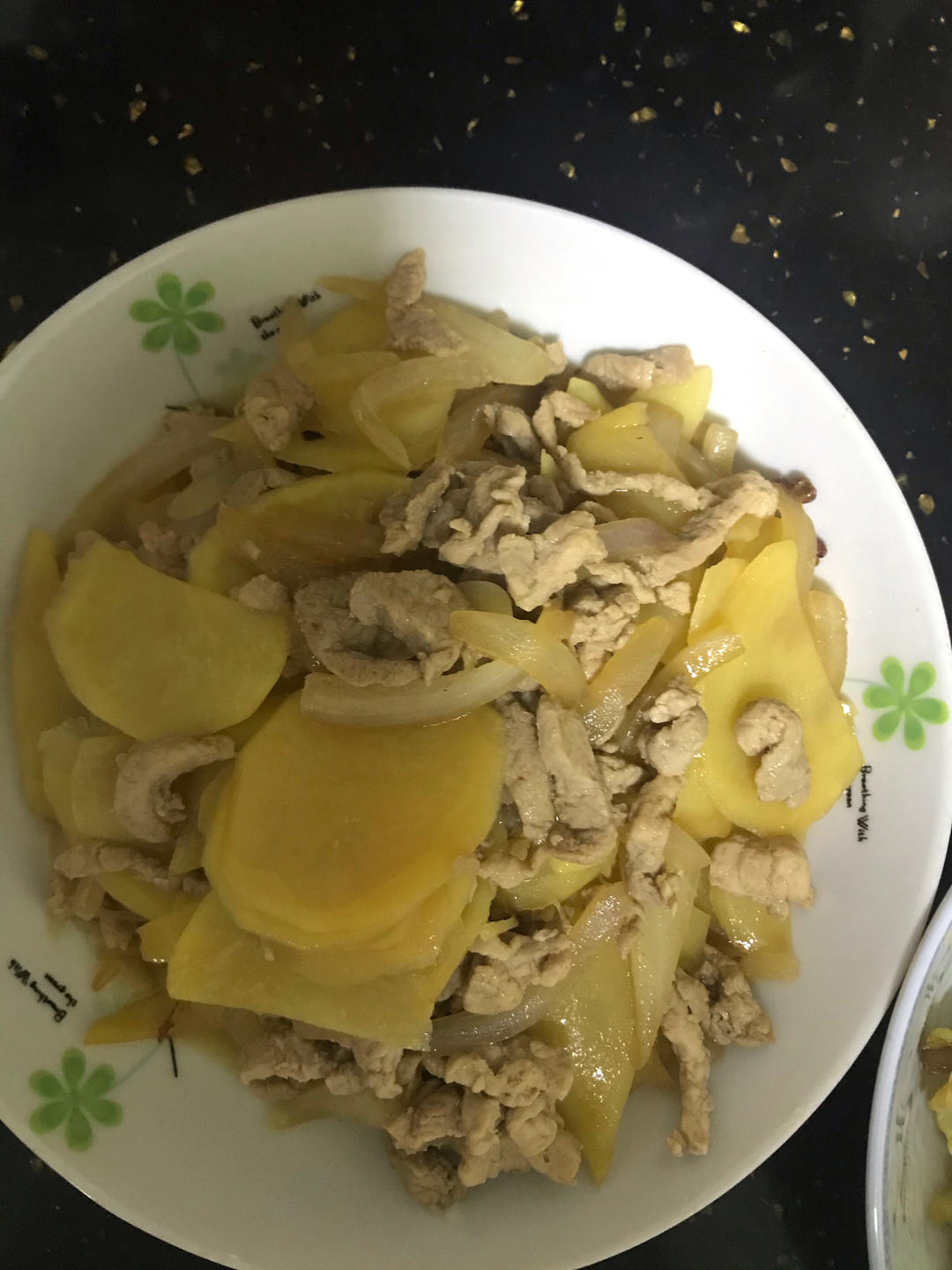 土豆片炒肉