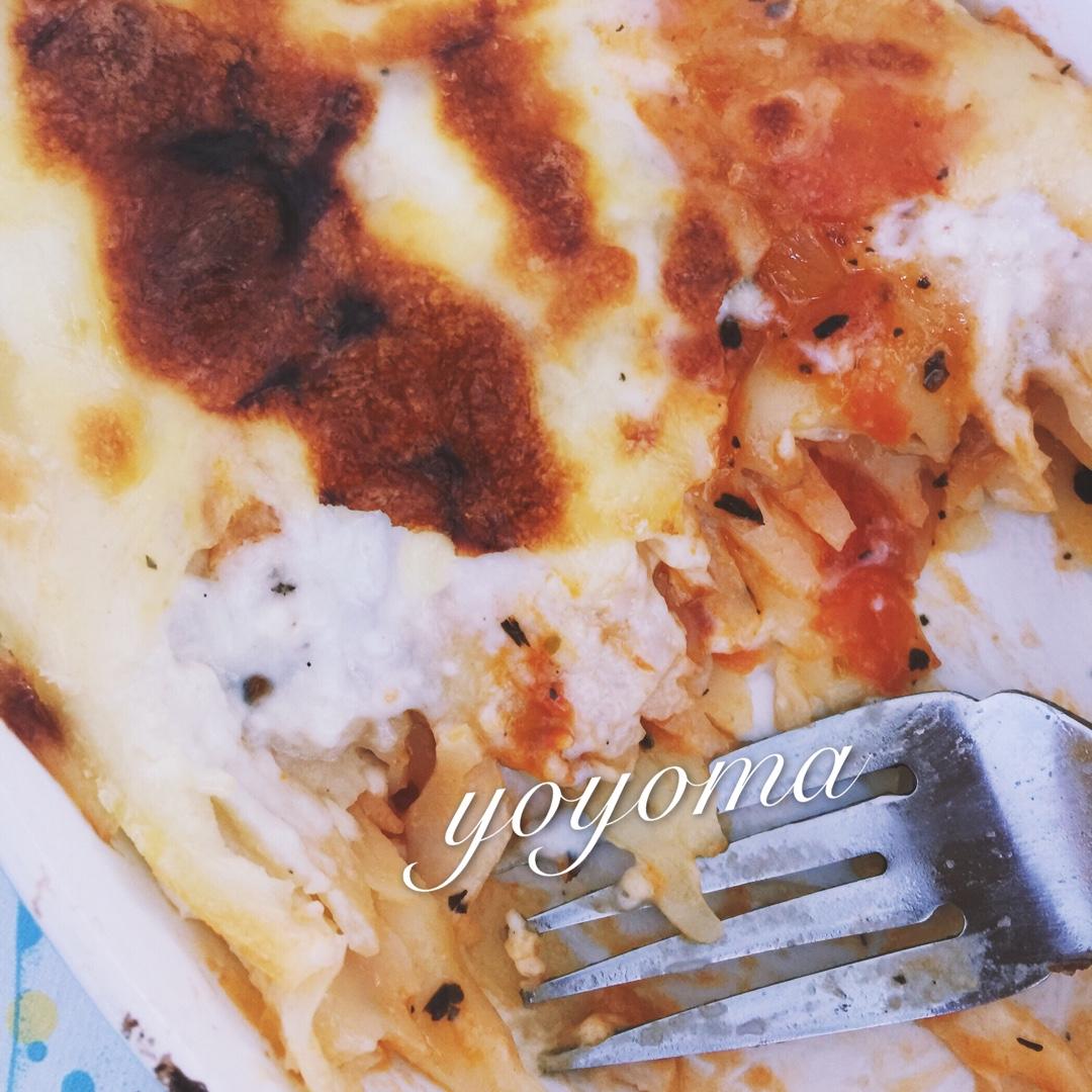 层层叠叠的意大利著名美食【意大利千层面】