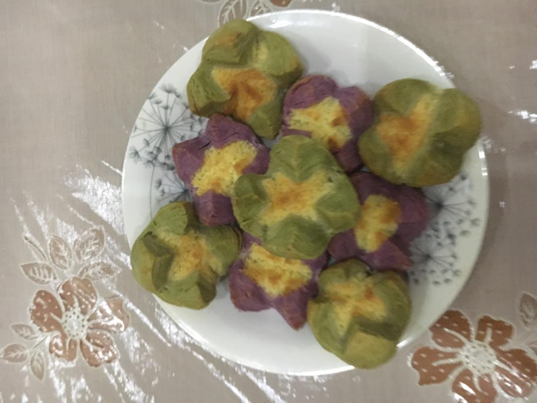 花开富贵之四种口味的椰蓉开口酥