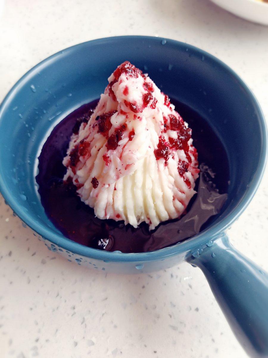 超级简单的蓝莓山药