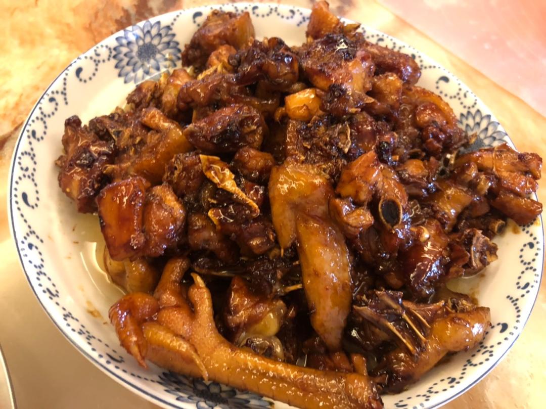 手机用户yz-2865做的客家黄酒炒鸡