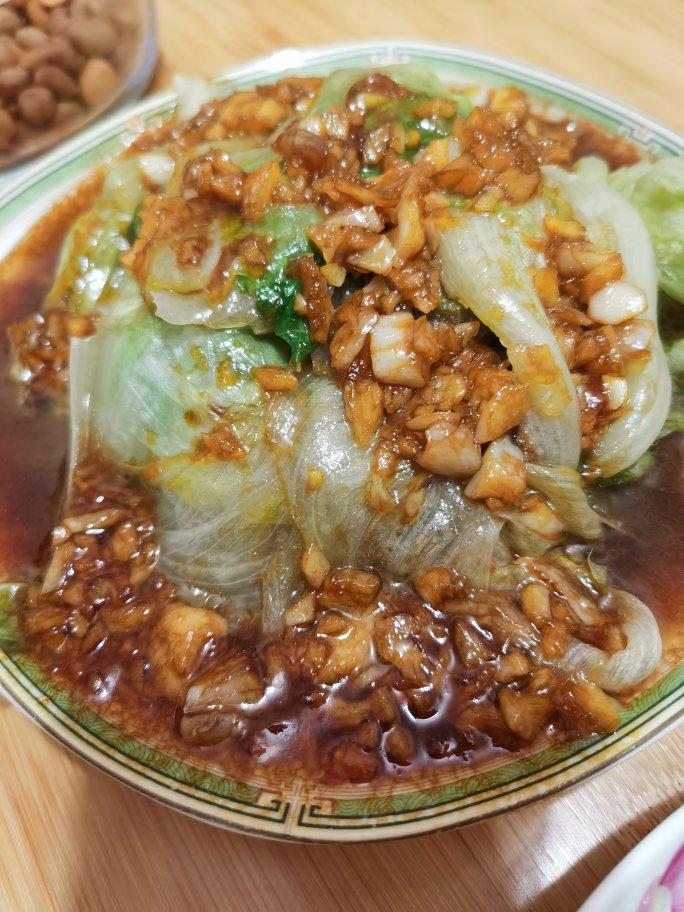 超级好吃低脂低热量的～蚝油生菜
