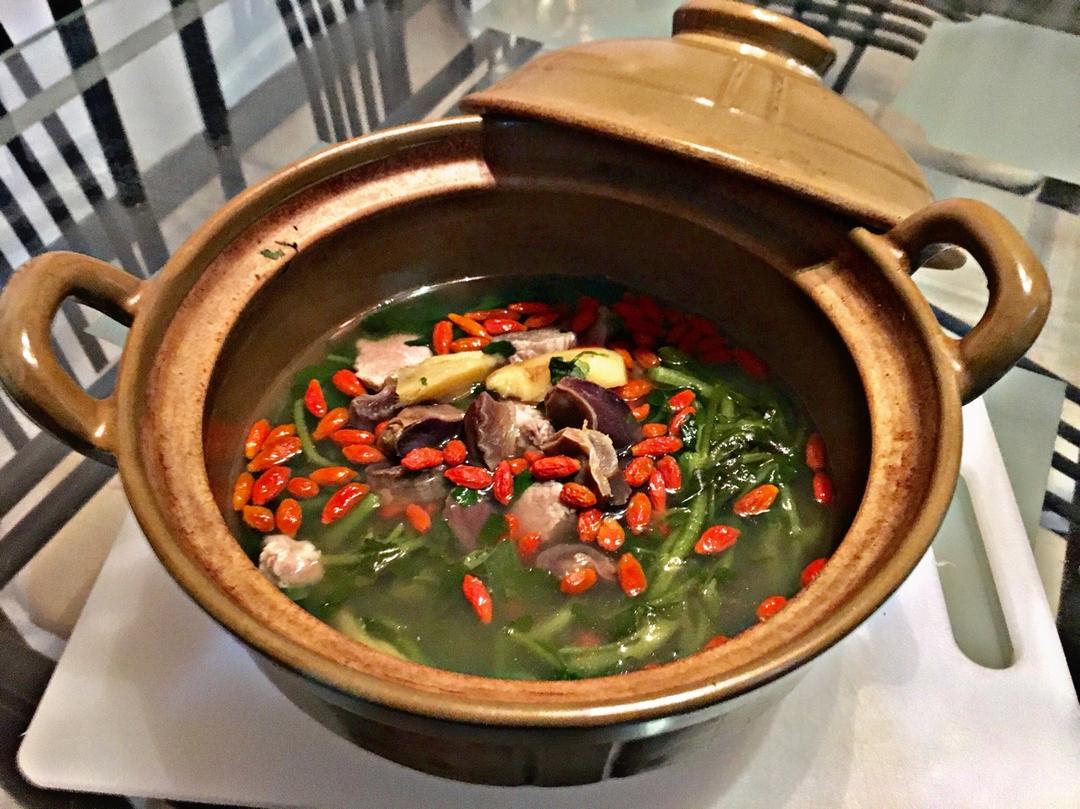 枸杞陈肾煲西洋菜