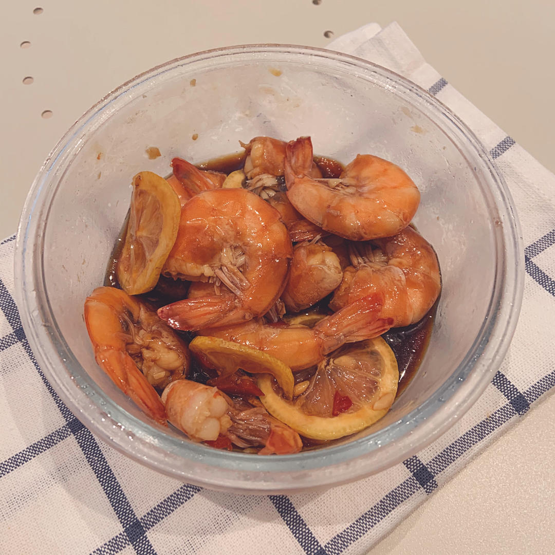 鲜嫩爽口❗️巨好吃的酸辣柠檬虾❗️一看就会超过瘾