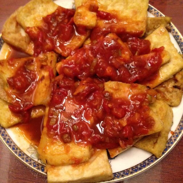 酸甜茄汁豆腐