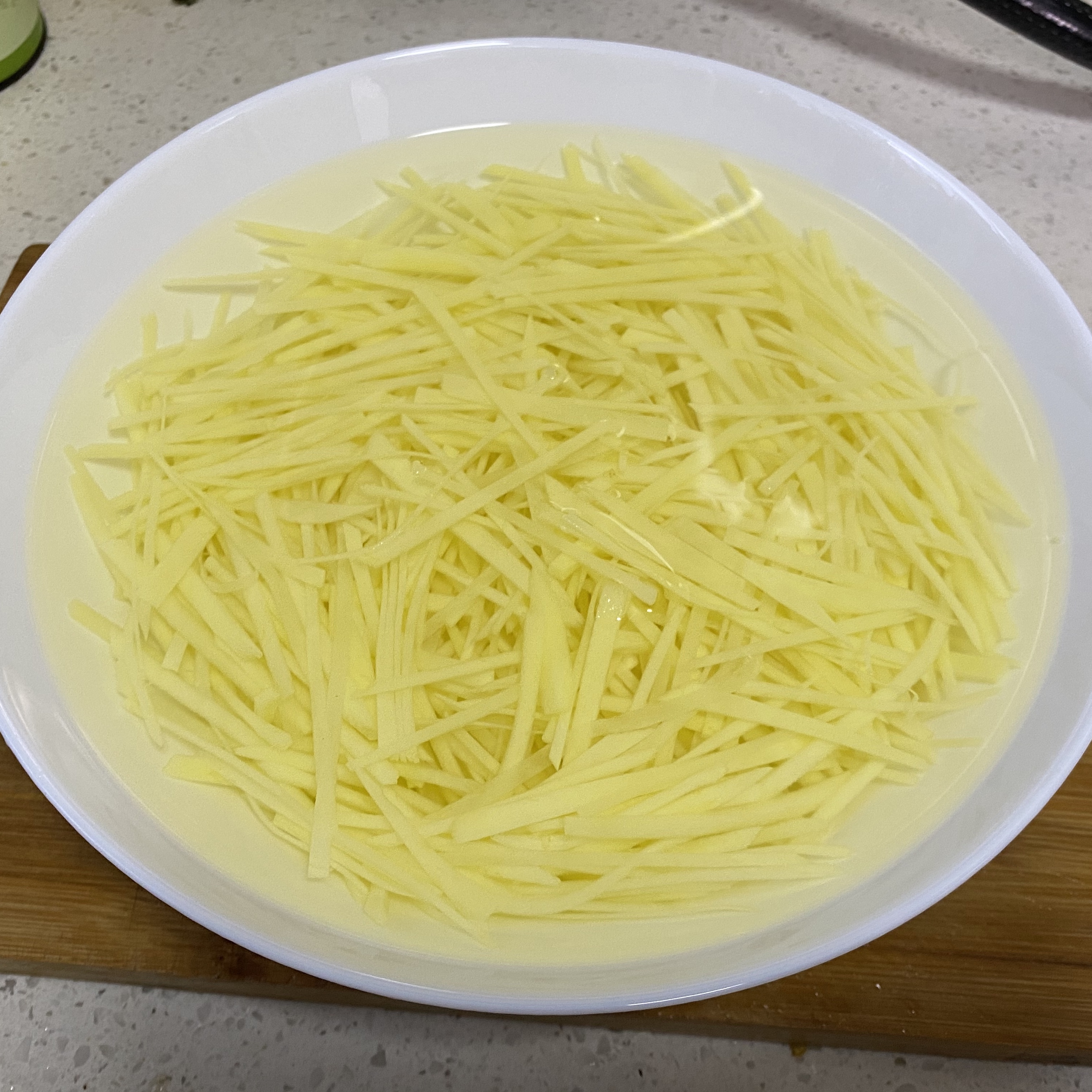 土豆丝——家常爆炒口味的做法 步骤3