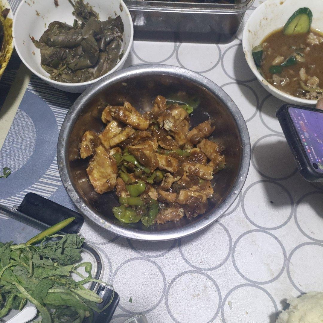 （纯素食）香辣豆腐泡