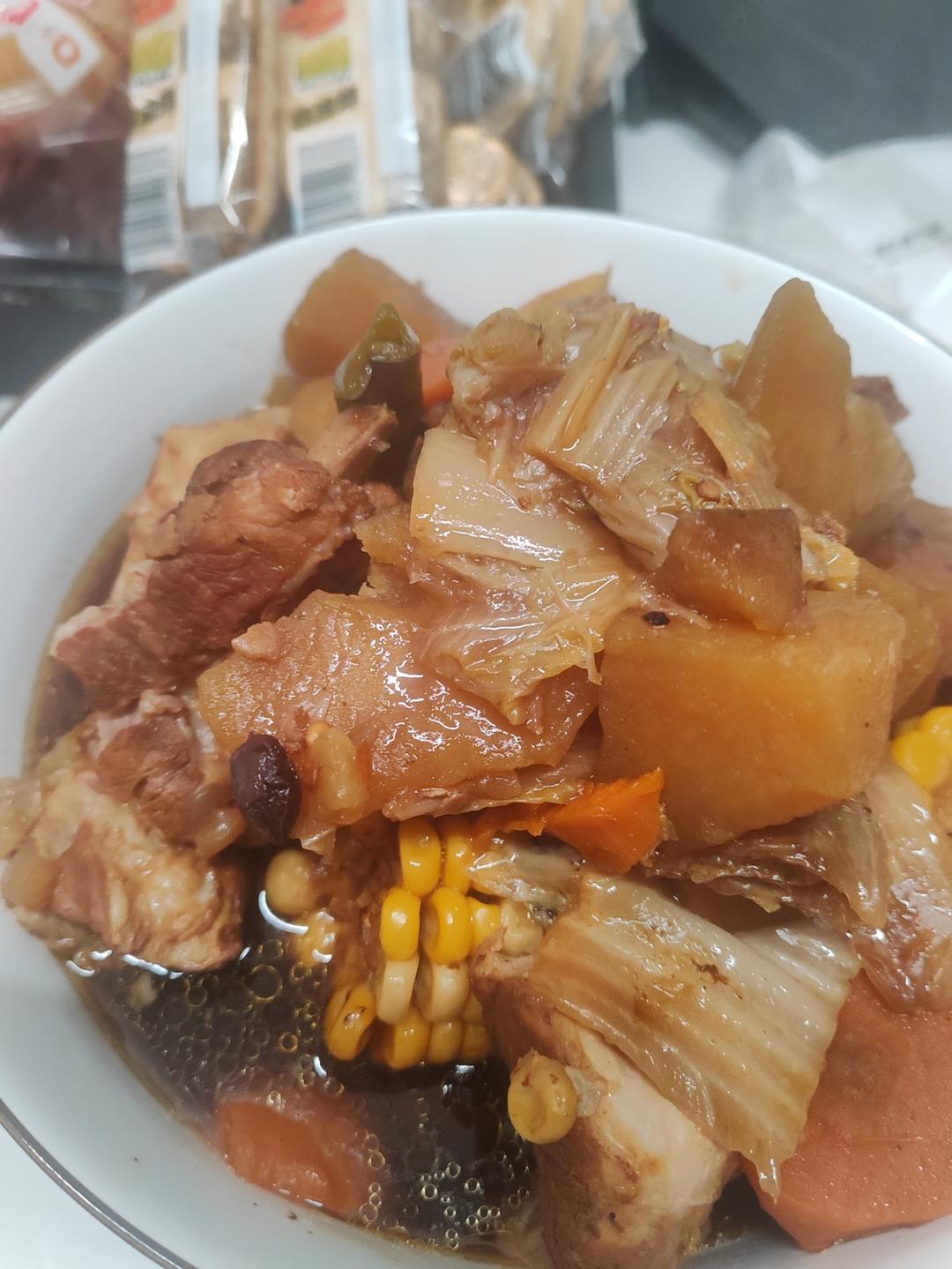 电饭煲炖排骨