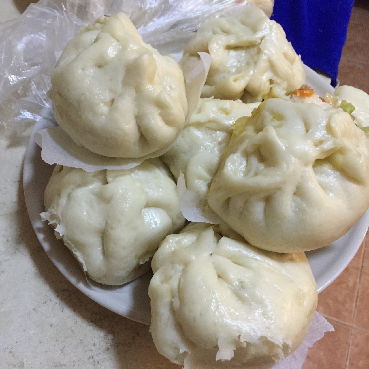素卷心菜包子