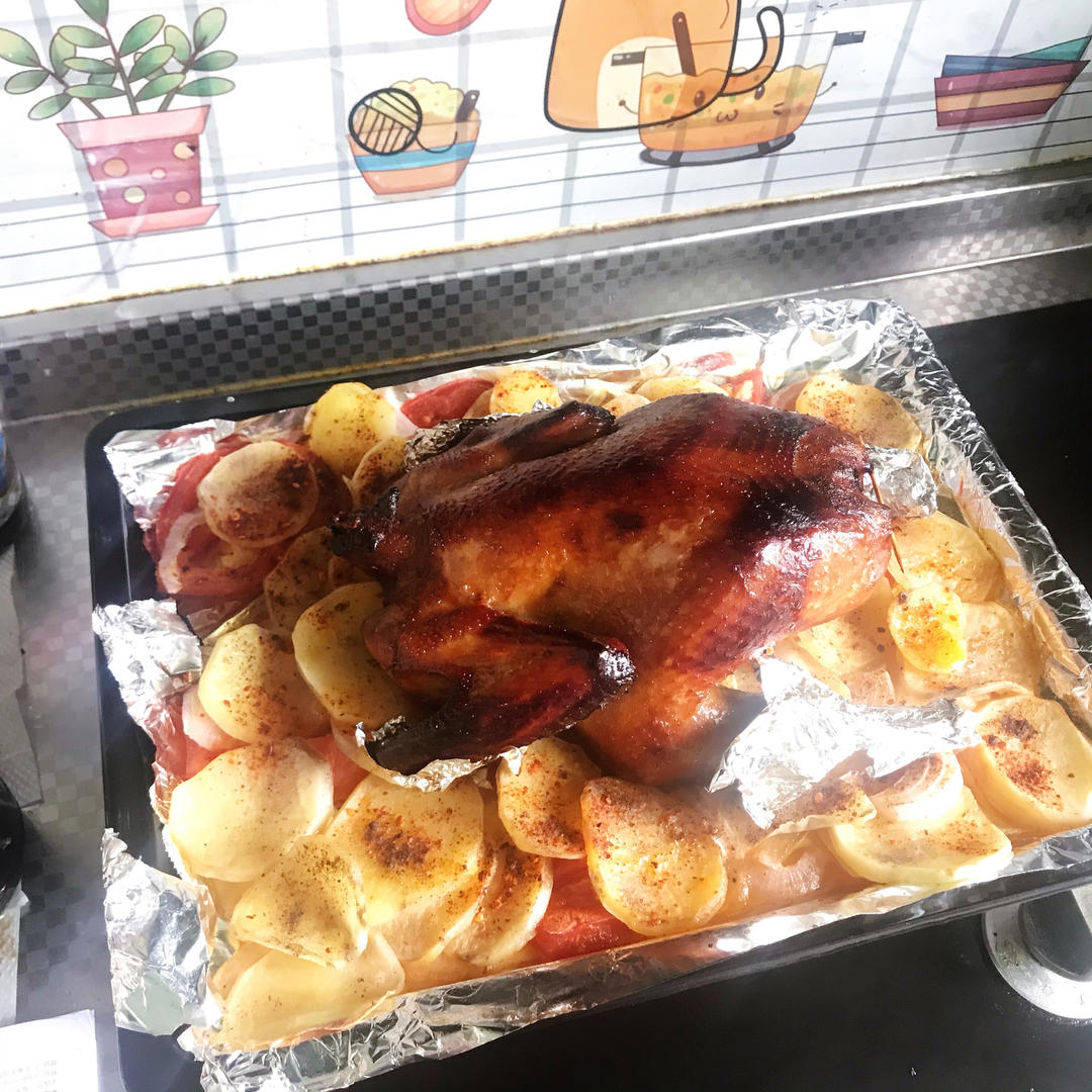 脆皮烤鸡