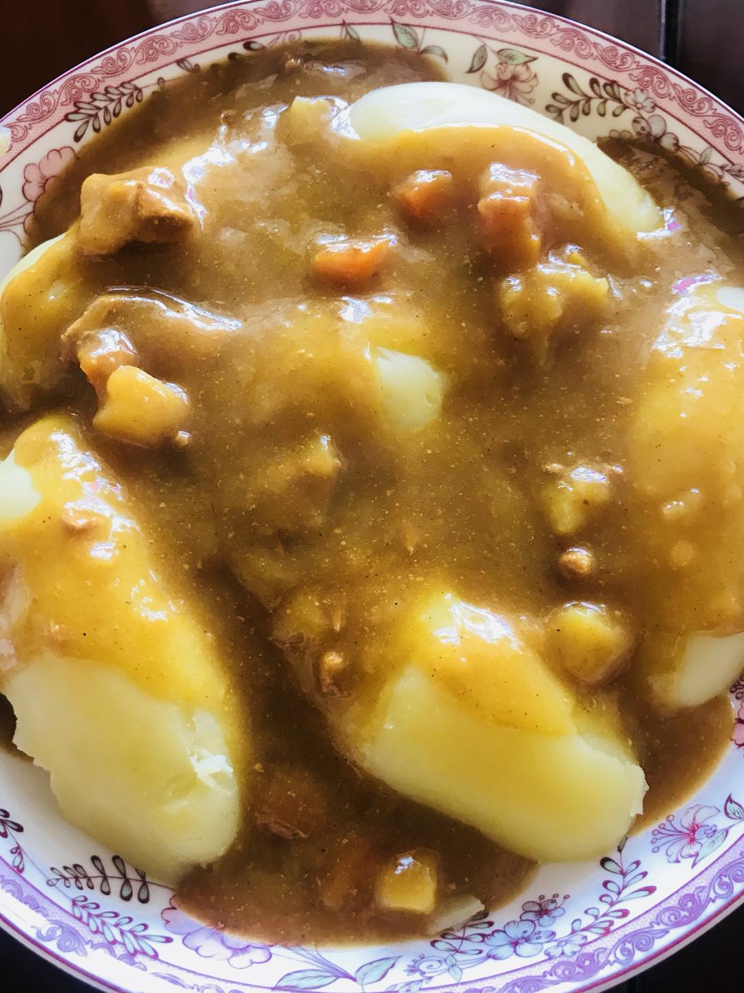 极简主义咖喱土豆泥的做法