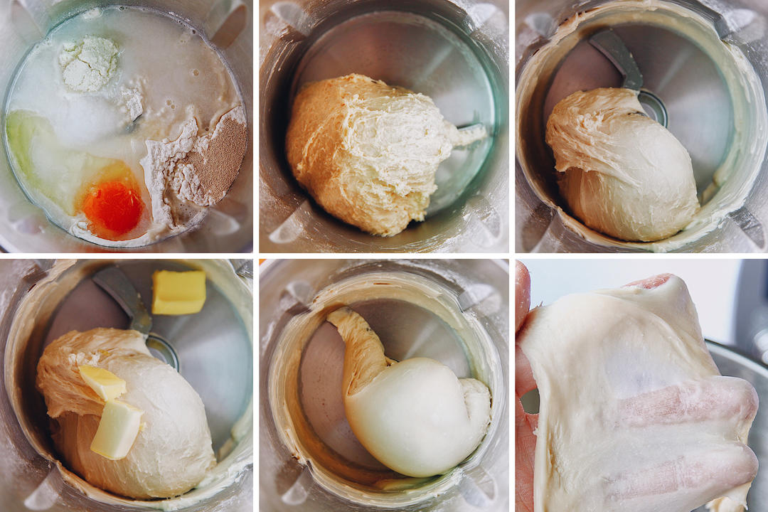 纯奶手撕吐司的做法 步骤1