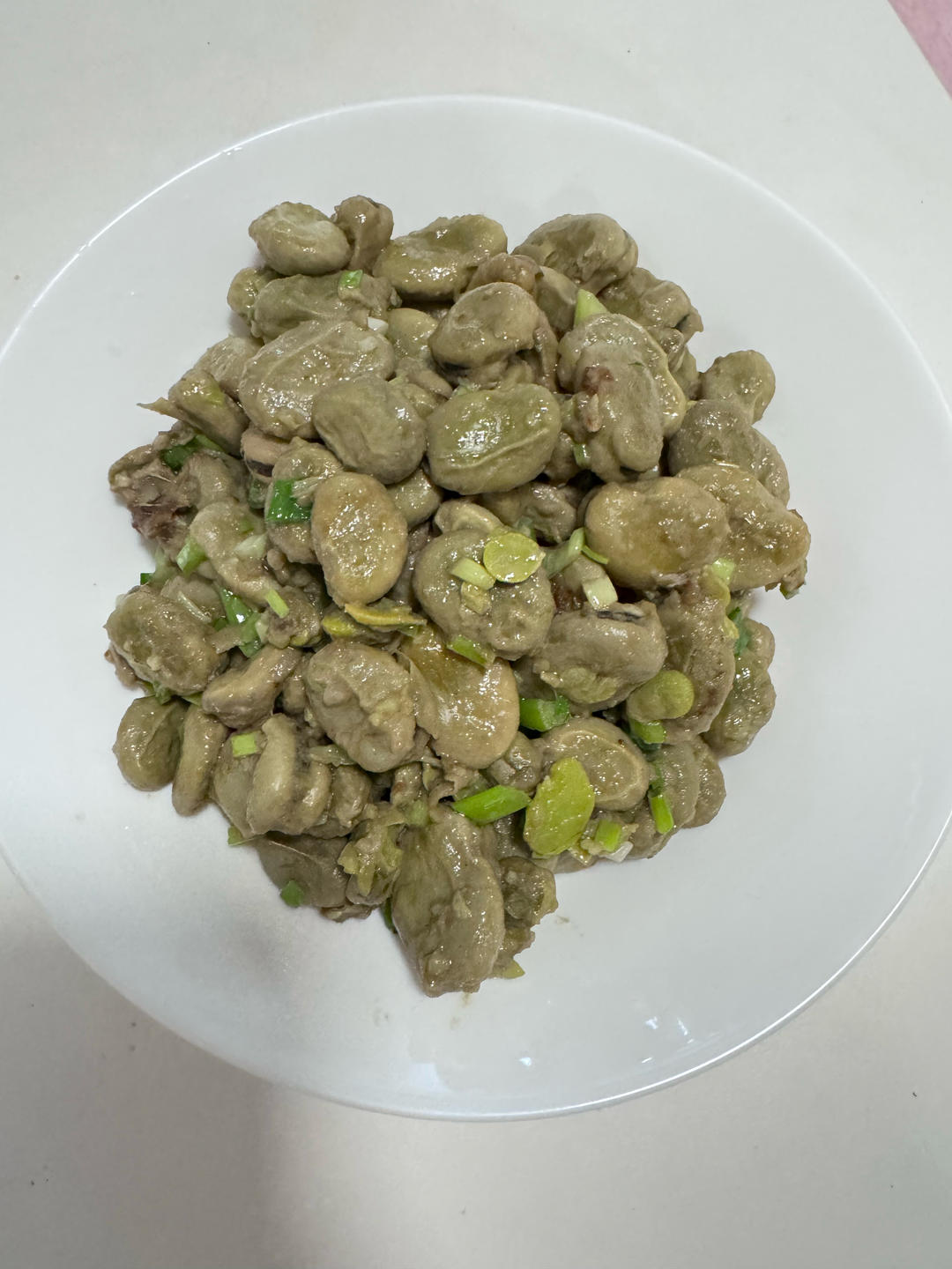 无比鲜美的葱油蚕豆