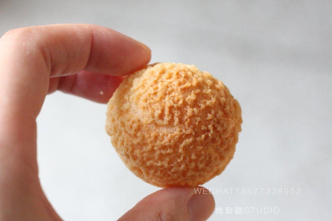 酥皮奶油泡芙--#皮黑森林#