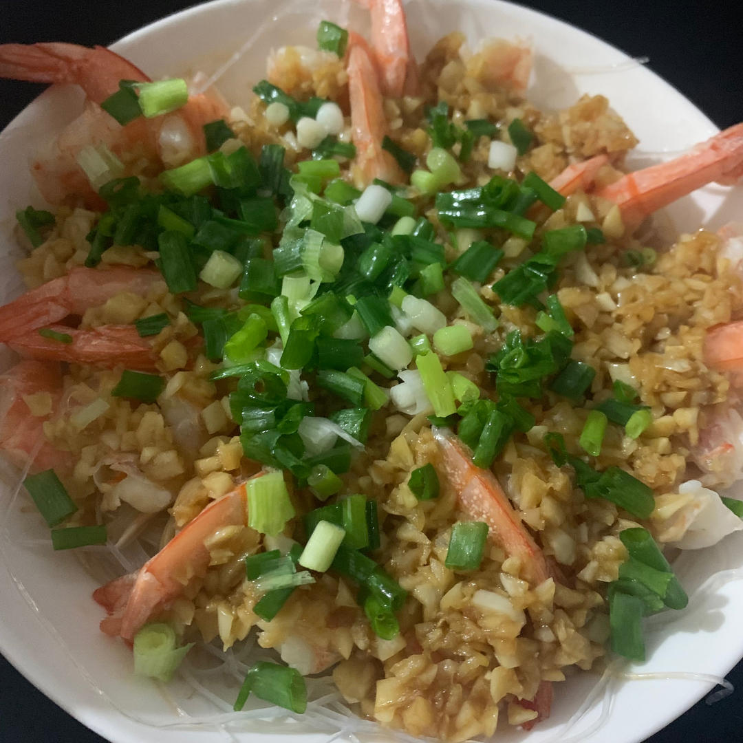 蒜蓉粉丝开背虾