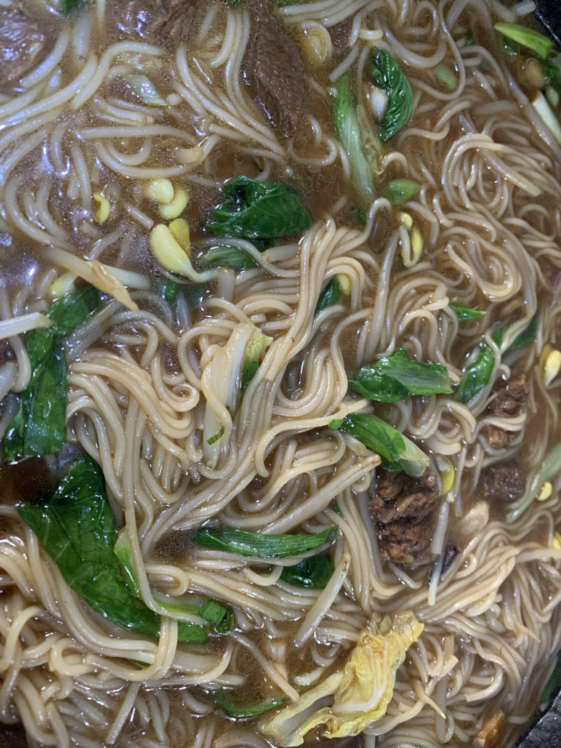 羊肉炝锅面