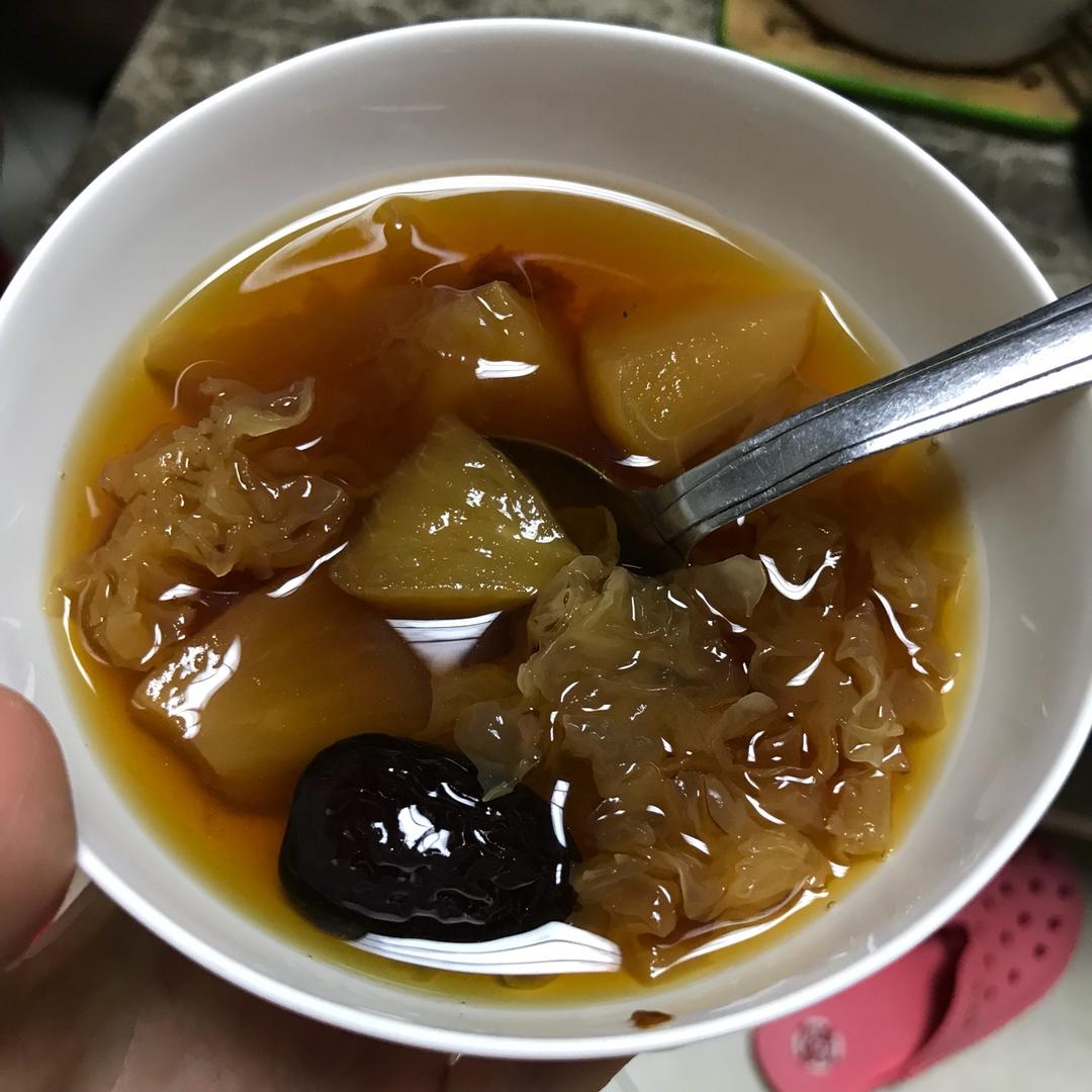 秋日苹果红枣糖水