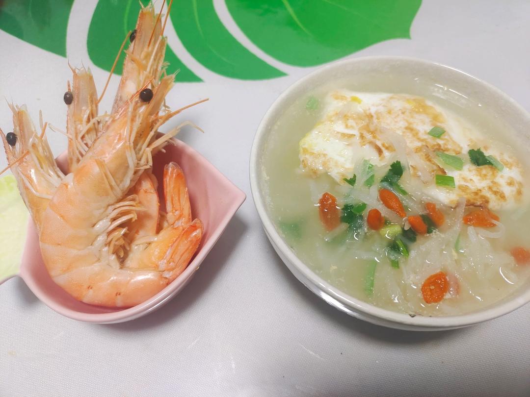 萝卜鸡蛋汤