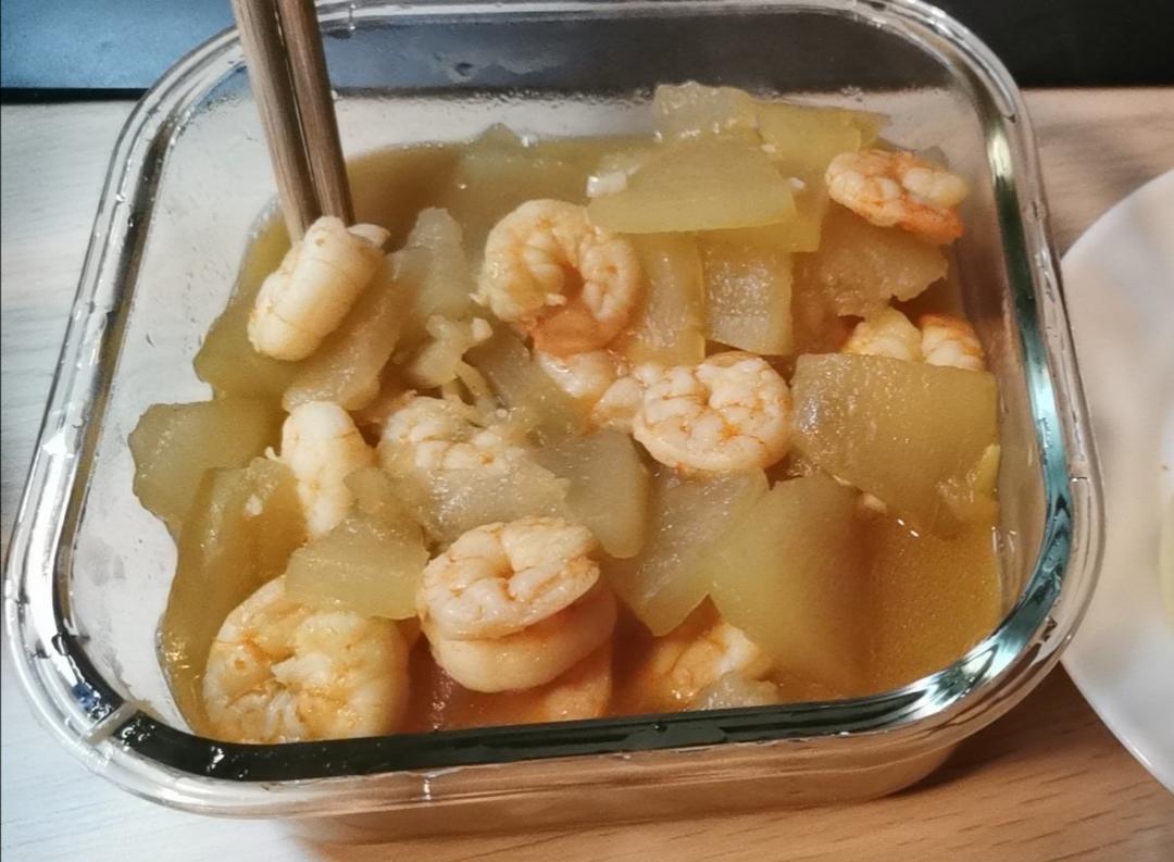 虾仁烧冬瓜「低脂又下饭」