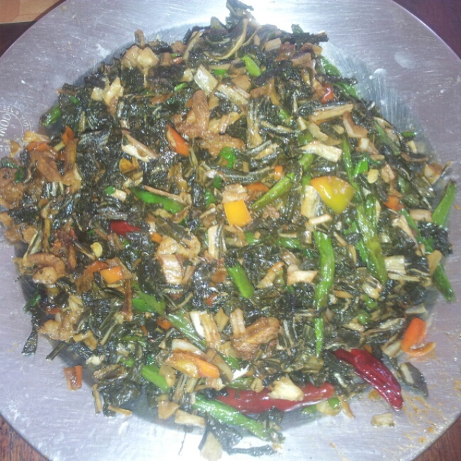 干煸梅干菜四季豆