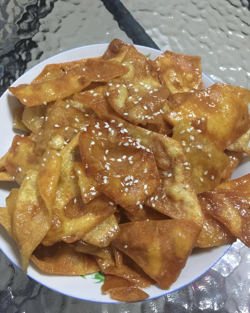 吃霍无极限做的糖醋大饹馇