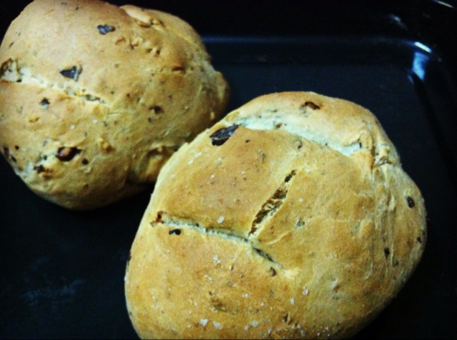 核桃优格苏打面包