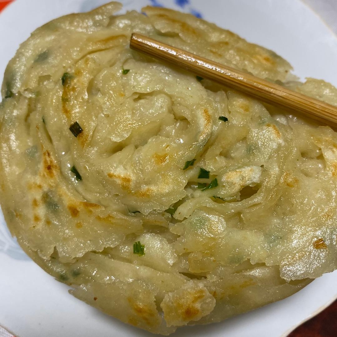 家庭版油酥葱油饼