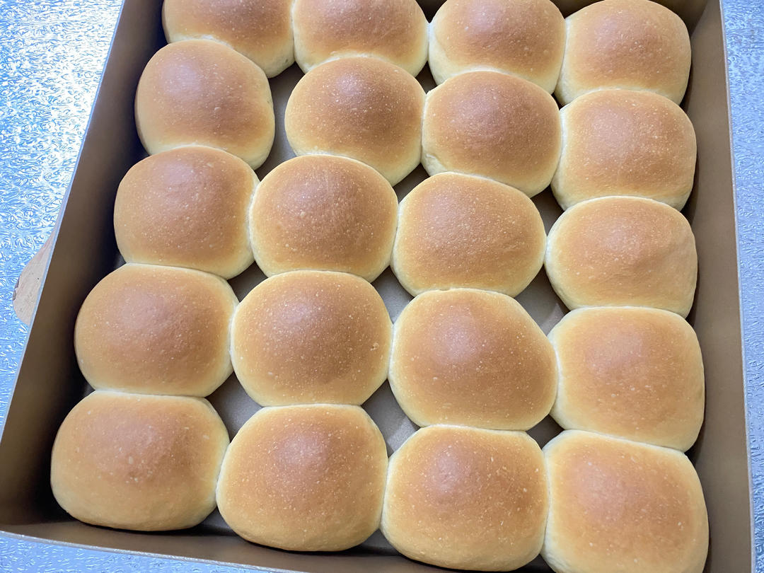 一次发酵淡奶油蜂蜜小面包❗65度汤种