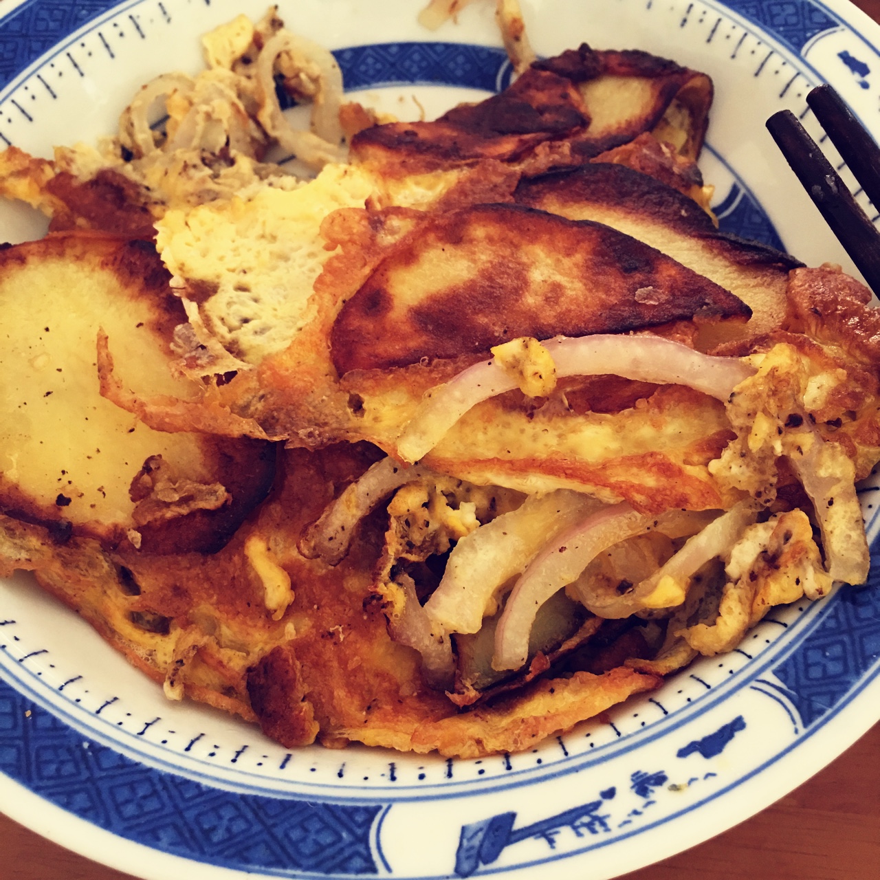 西班牙土豆煎蛋饼