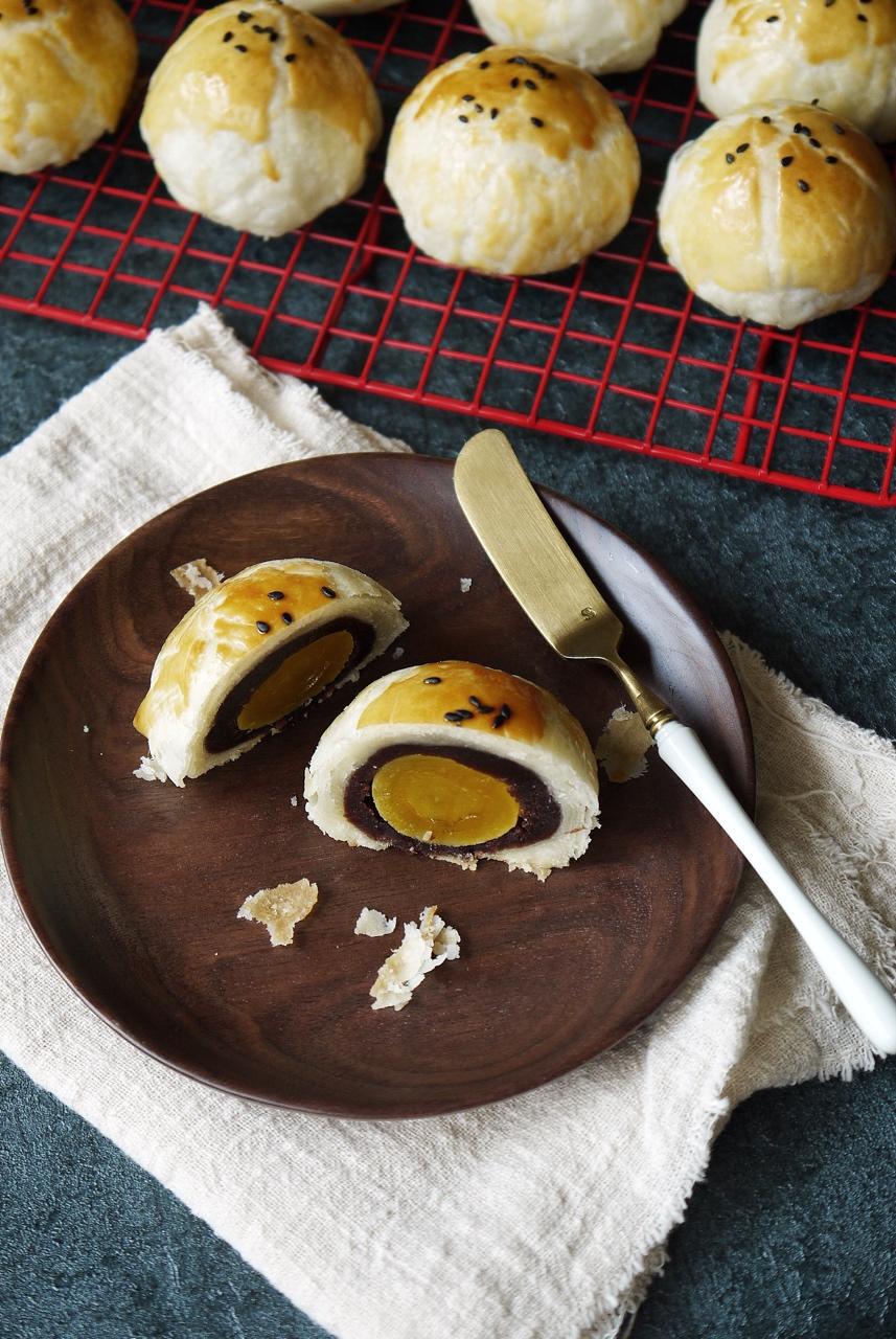 shirley最近有点宅做的不用揉出膜,不用醒面就能酥掉渣的中式酥皮点心