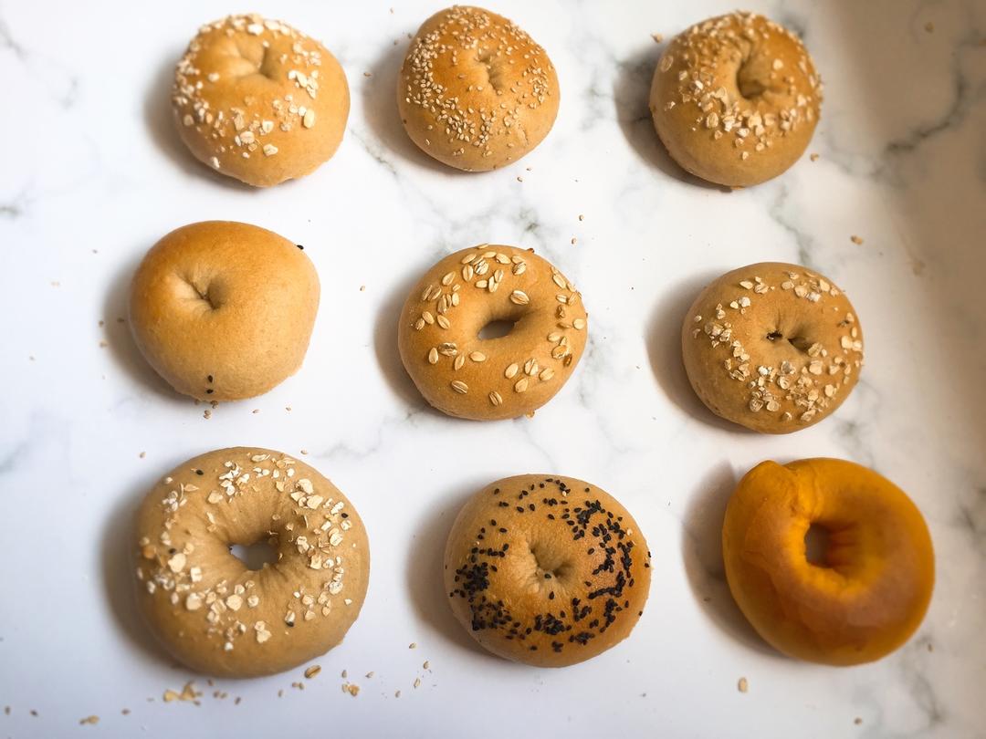 芝麻贝果（咸）