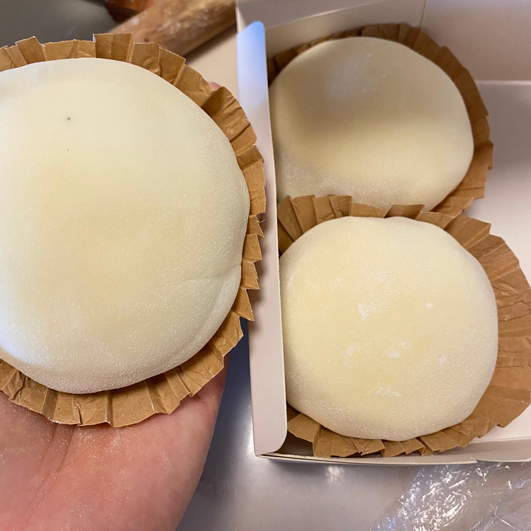 冷藏三天不干皮的大馅雪媚娘