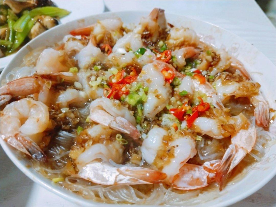 蒜蓉粉丝蒸虾