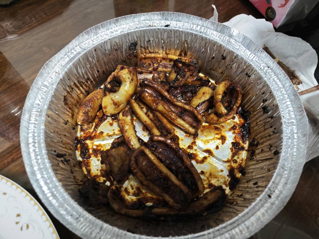 称霸夜市的超简单空气炸锅烤鱿鱼