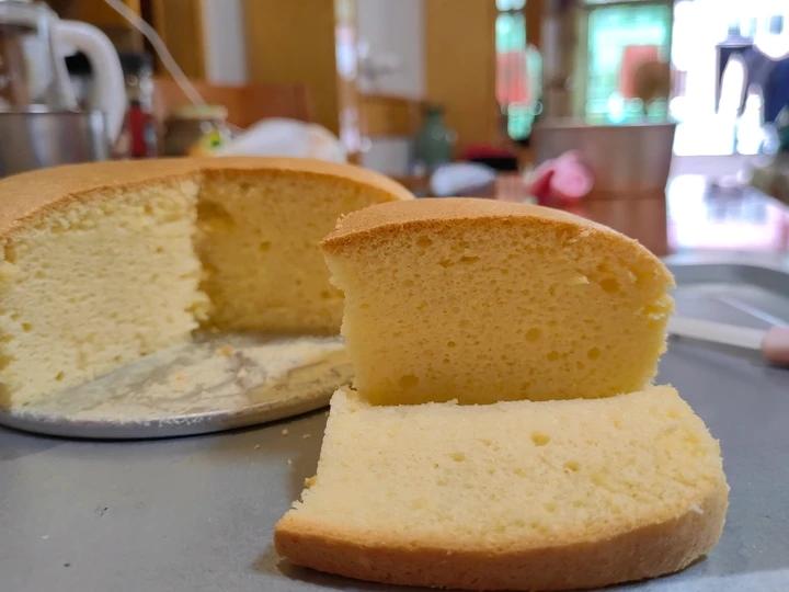 古早蛋糕-超简单！中筋粉（6寸）