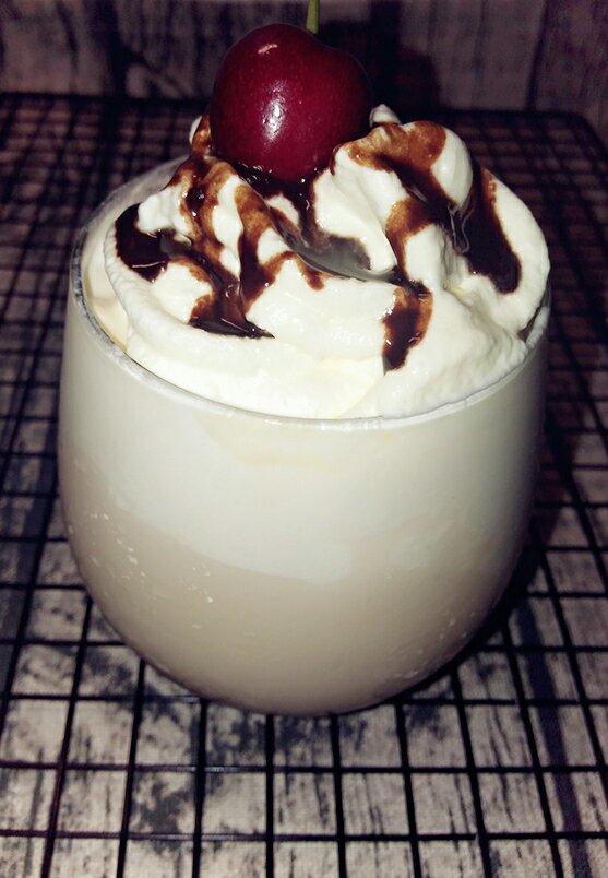 我是皮皮做的拿铁咖啡星冰乐