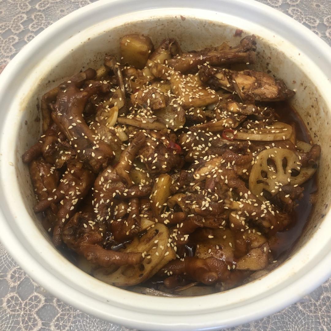 胖哥俩肉蟹煲之深海明虾煲