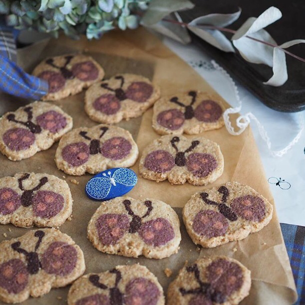 双色小棋格饼干