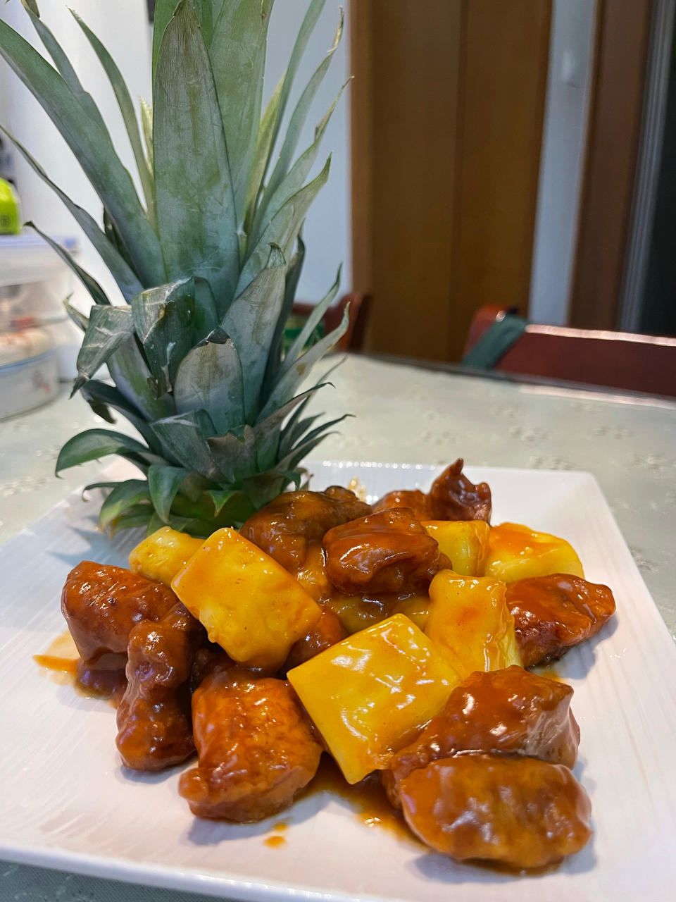 menta做的菠萝咕咾肉