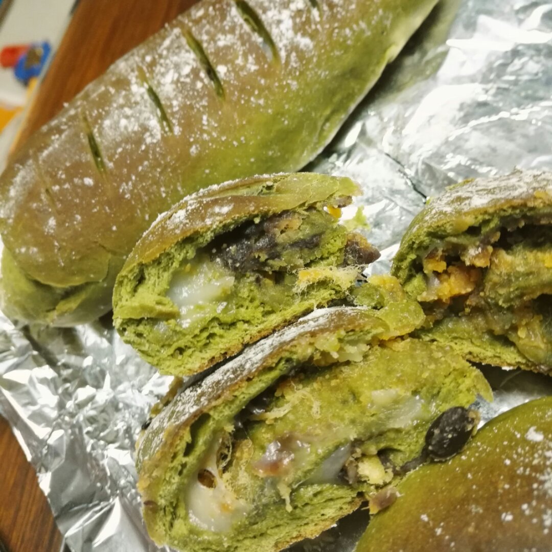 麻薯夹心可可（抹茶）软欧