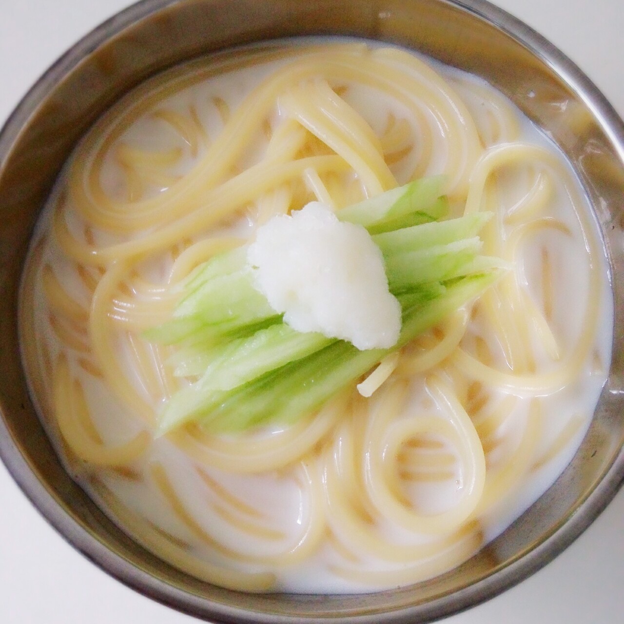 peggy5920做的韩式豆浆面