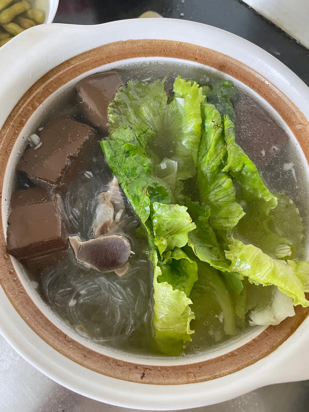 鸭血粉丝汤（无浓汤宝）