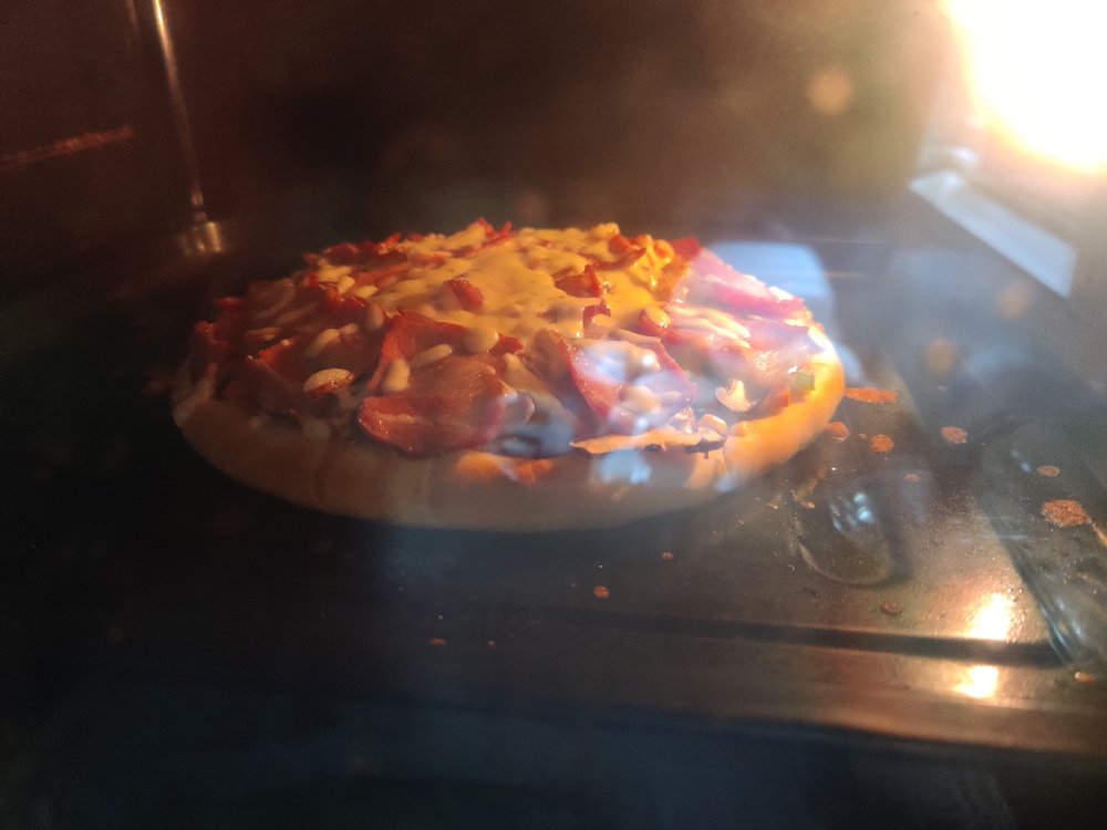 培根火腿披萨