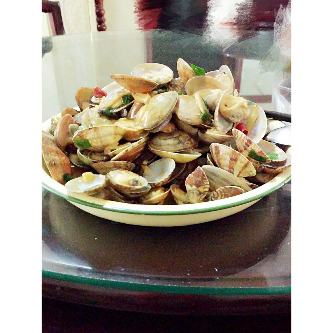 辣炒花蛤